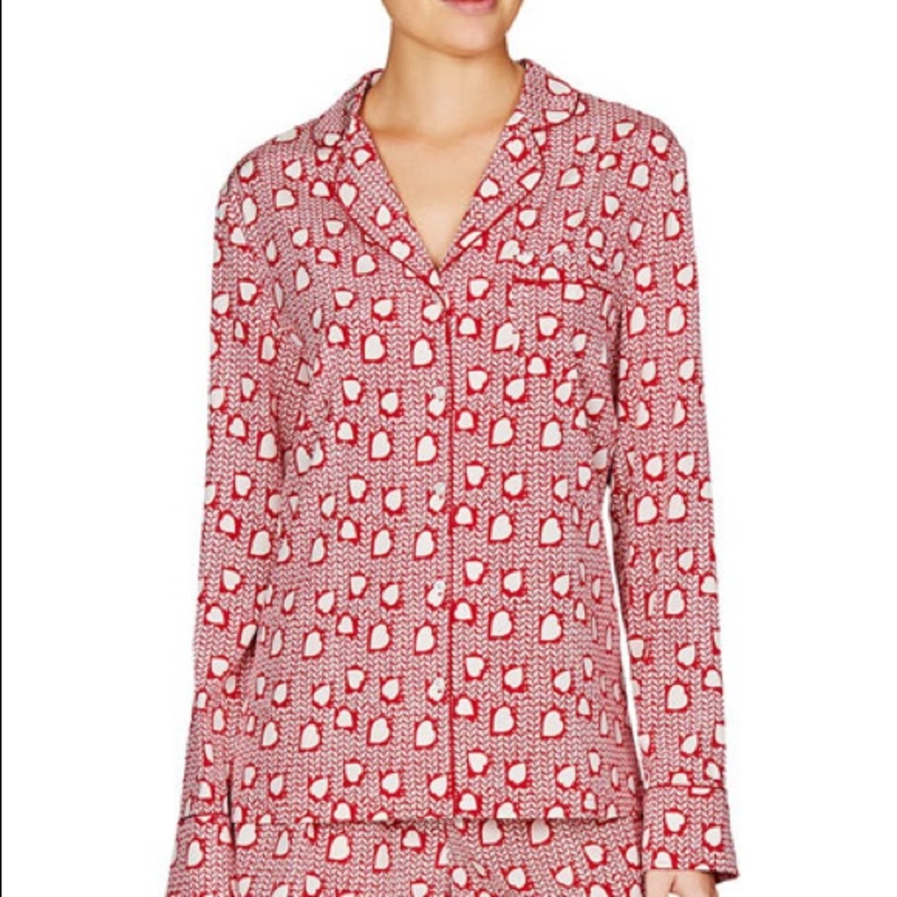 Stella McCartney Poppy Snoozing Heart Pajama Top